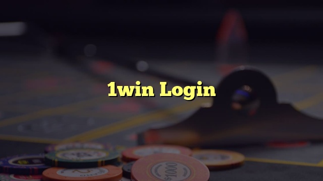 1win Login