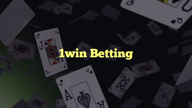 1win Betting